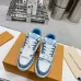 4Louis Vuitton trainer Sneaker monogram denim #A34443