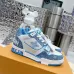 1Louis Vuitton trainer Sneaker monogram denim #A34443