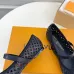 3Louis Vuitton Shoes for Women's ROMY Flat Hollow Ballet Black #A48734