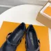4Louis Vuitton Shoes for Women's ROMY Flat Hollow Ballet Black #A48734