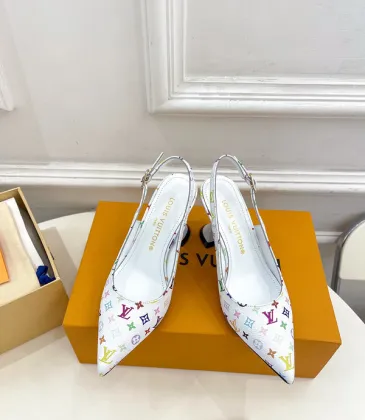 Louis Vuitton Shoes for Women's Louis Vuitton Pumps Black/White #A47897