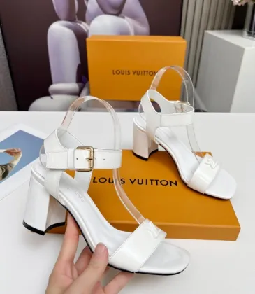 Louis Vuitton Shoes for Women's Louis Vuitton Sandals 6.5CM #A52074
