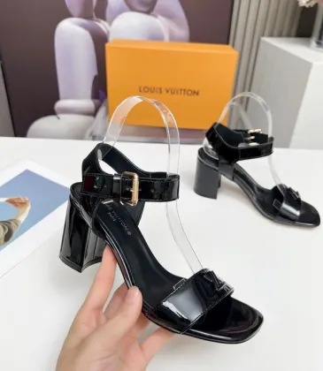 Louis Vuitton Shoes for Women's Louis Vuitton Sandals 6.5CM #A52076