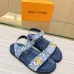 3Louis Vuitton Shoes for Women's Louis Vuitton Sandals Sunset Comfort Flat #A48699