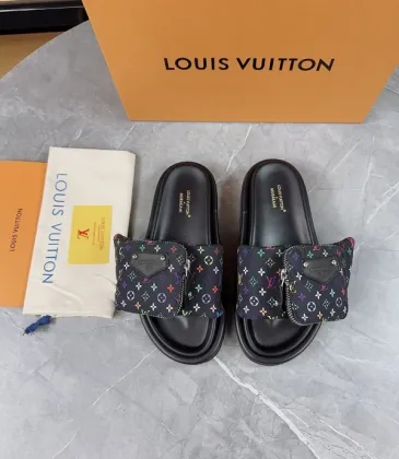 Louis Vuitton Shoes for Unisex Shoes Louis Vuitton Slippers #A49435