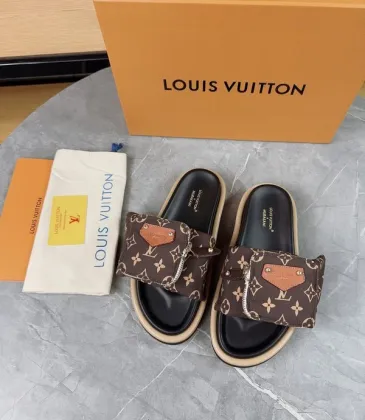 Louis Vuitton Shoes for Unisex Shoes Louis Vuitton Slippers #A49437