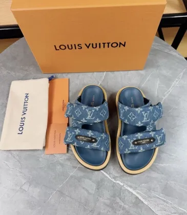 Louis Vuitton Shoes for Unisex Shoes Louis Vuitton Slippers #A49442