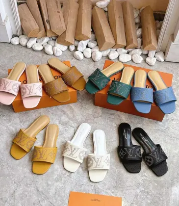 Louis Vuitton Shoes for Women's Louis Vuitton Slippers #A49566