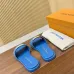 3Louis Vuitton Shoes for Women's Louis Vuitton Slippers Blue #A49419