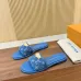 5Louis Vuitton Shoes for Women's Louis Vuitton Slippers Blue #A49419