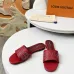 5Louis Vuitton Shoes for Women's Louis Vuitton Slippers Isola Flat Mule #A49001