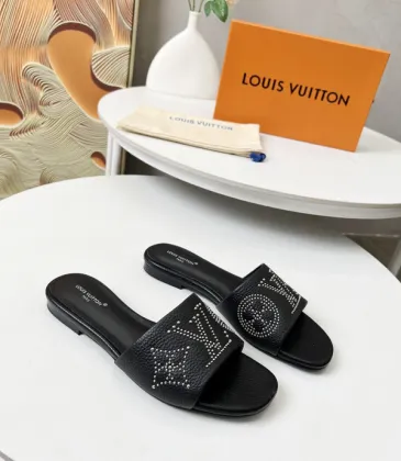 Louis Vuitton Shoes for Women's Louis Vuitton Slippers Isola Flat Mule #A49005