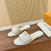 5Louis Vuitton Shoes for Women's Louis Vuitton Slippers White #A49414