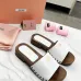 1Miu Miu Shoes for women Patent Leather Clogs White #A48748
