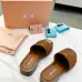 4Miu Miu Shoes for women Suede Logo Slide Clogs #A48745