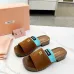 5Miu Miu Shoes for women Suede Logo Slide Clogs #A48745