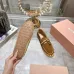 12Miu Miu Bow Woven Suede &amp; Leather Boat Shoes #A53179