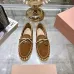 16Miu Miu Bow Woven Suede &amp; Leather Boat Shoes #A53179