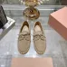 11Miu Miu Bow Woven Suede &amp; Leather Boat Shoes #A53179