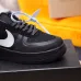 6Nike x OFF-WHITE Air Force 1 shoes High Quality Black #999928119