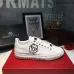 1PHILIPP PLEIN new shoes Men's PHILIPP PLEIN Leather Sneakers white #9105058