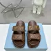 16Prada Shoes for Women's Prada Sandals Black/White #A47886