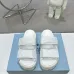 21Prada Shoes for Women's Prada Sandals Black/White #A47886