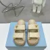 6Prada Shoes for Women's Prada Sandals Black/White #A47886