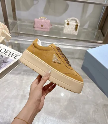 Buy Top Prada Shoes for Women's Prada Sneakers yellow 35-41 Size #A53002