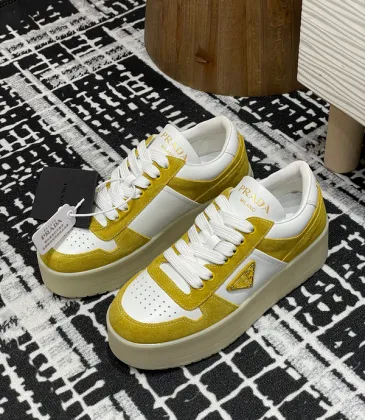Prada Shoes for Women's Prada Sneakers Downtown Leather #A48728