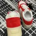 4Prada Shoes for Women's Prada Sneakers Downtown Leather Red #A48725