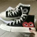 8 Converse plimsolls 1970s CDG PLAY sneakers #9120852