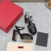 32023SS Valentino Shoes The latest metal rivets wedge high platform sandals #A23191