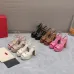12023SS Valentino Shoes The latest metal rivets wedge high platform sandals #A23191