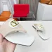 5VALENTINO Slippers for women Garavani VLogo Signature Sandals White #A48774