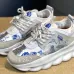 182021 designer Sneakers Chain Reaction Men Women Luxury Fashion Trainers shoes leather Casual Shoes Trainer Lightweight sole  #9125937