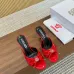 21Versace shoes for Women's OPERA BOW PATENT MULES 85MM #A49041