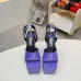 3Versace shoes for Women's Sandals Medusa Aevitas Satin Platform RTW #A49007