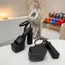 3Versace shoes for Women's Sandals Medusa Aevitas Satin Platform RTW #A49009