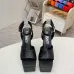 5Versace shoes for Women's Sandals Medusa Aevitas Satin Platform RTW #A49009