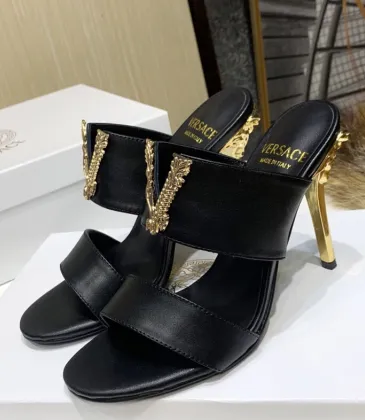 Wholesale Versace 10cm Highest Quality shoes for woman #9874700