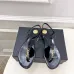 15YSL Shoes for Women Cassandra logo-embellished leather sandals #A49382