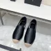 7YSL women's espadrilles Flats Black/Gold/White/Pink #A44173