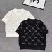 1Gucci Jacquard Knit Sweater in Black and White #A46453