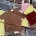6Gucci Short-Sleeve Knit Top with Gold Buttons #A46445