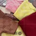 10Gucci Short-Sleeve Knit Top with Gold Buttons #A46445