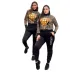 1Versace 2021 new style commuter fashion printing two-piece suit  for Women #999918665