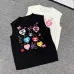 4Women's Chanel Heart Pattern Knit Vest with Logo Detail #A46458