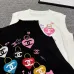 6Women's Chanel Heart Pattern Knit Vest with Logo Detail #A46458