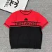 4Women's Dior Logo Knit Top with Color Block Design #A46444